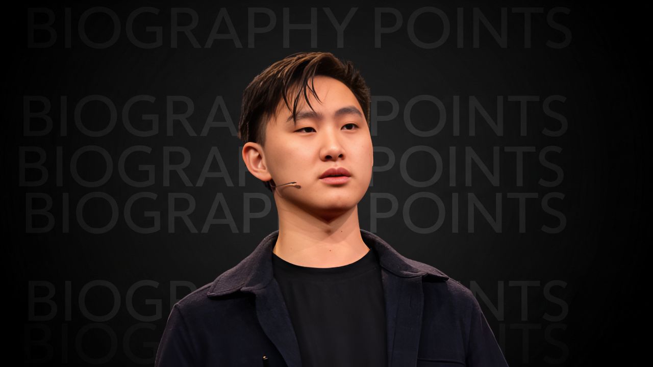 Alexandr Wang biography image showing his early life and journey to becoming an AI billionaire