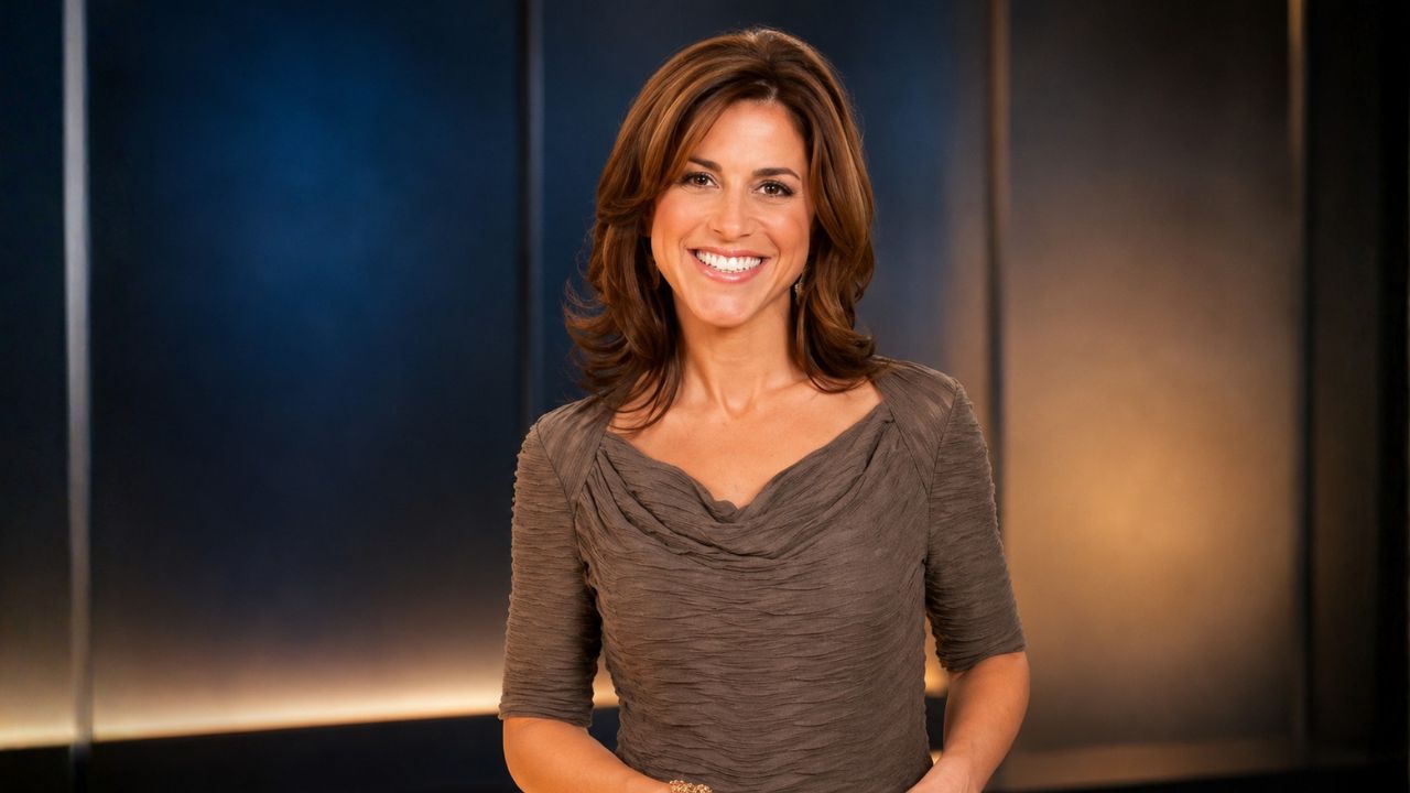 Cindy Fitzgibbon age — WCVB Channel 5 Boston chief meteorologist smiling on set
