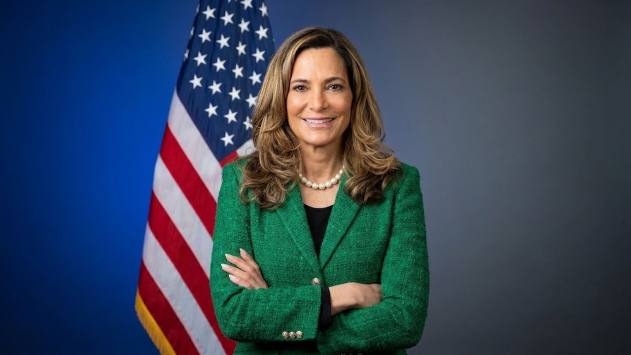 María Elvira Salazar age 64 official congressional portrait Florida 27th district María Elvira Salazar – U.S. Congresswoman FL-27