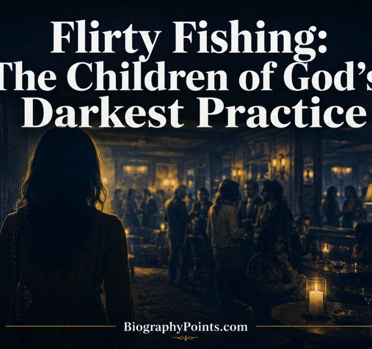 Flirty Fishing practice illustrated in Children of God Mo Letters by David Berg