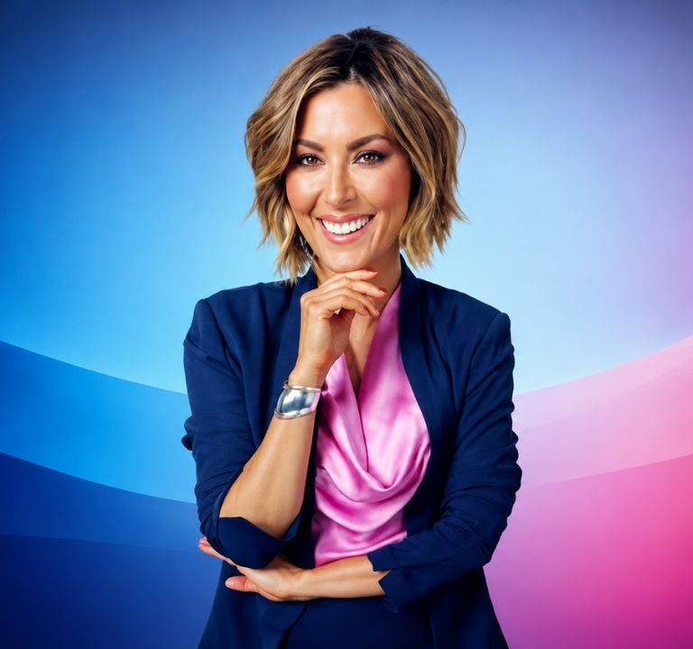 Biography Points – Famous People Biographies & History 28 Amy Stran age and biography — QVC television host smiling on set