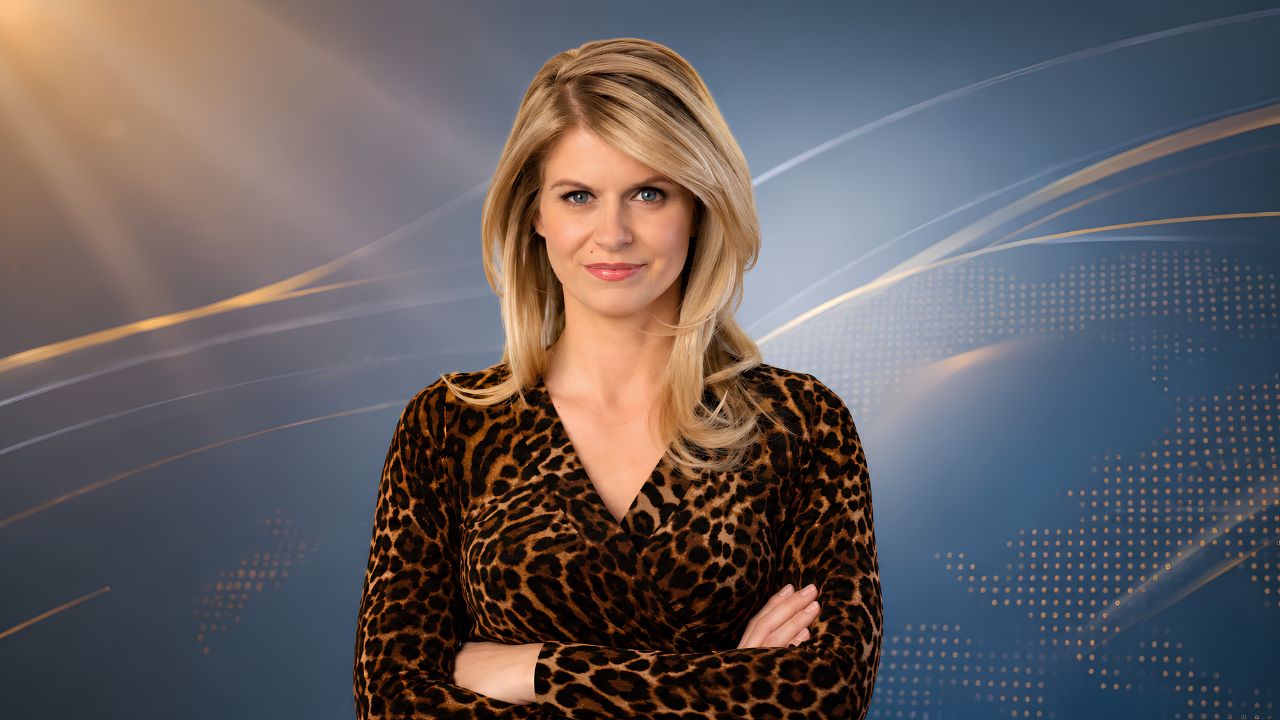 Liz Collin age 44, Emmy-winning investigative reporter at Alpha News Minneapolis