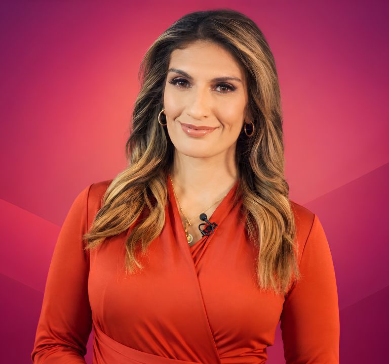Hena Doba age 48 Pakistani-American anchor at NewsNation Morning in America